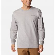 Columbia - Cades Cove Long Sleeve T-Shirt - Grey, Outdoor Park Size XXL - Men
