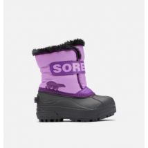 Sorel - Toddlers' Snow Commander Snow Boot - Gumdrop, Purple Violet Size 4 UK - Unisex