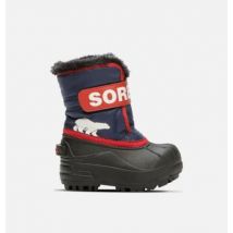 Sorel - Toddlers' Snow Commander Snow Boot - Nocturnal, Sail Red Size 6 UK - Unisex