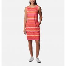 Columbia - Chill River Printed Dress - Sunset Orange, Horizons Size XL - Women