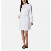 Columbia - Silver Ridge Novelty Dress - White Size L - Women