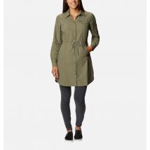 Columbia - Silver Ridge Novelty Dress - Stone Green Size M - Women