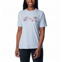 Columbia - T-shirt Bluebird Day Relaxed - Whisper Branded Bouquet Taille L - Femme