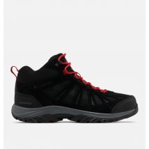 Columbia - Chaussure de Marche Mid Imperméable Redmond III - Noir Rouge Taille 44.5 EU - Homme