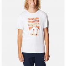 Columbia - Rebel Ridge Organic Cotton Graphic T-Shirt - White, Path Grinder Graphic Size XL - Men