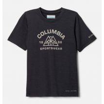Columbia - Mount Echo Technical Graphic T-Shirt - Black, Peaked Badge Size XXS (4-5 years) - Boys