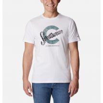 Columbia - CSC Graphic Casual Organic Cotton T-shirt - White, C Sportswear 2 Size XL - Men