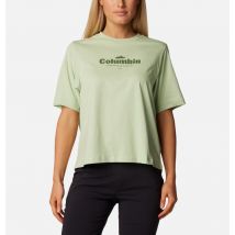 Columbia - North CascaATs Relaxed T-Shirt für Frauen - Sage Leaf, Elevated High Größe L