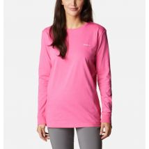Columbia - North Cascades Back Graphic Long Sleeve T-Shirt - Wild Geranium, Boundless Graphic Size S - Women