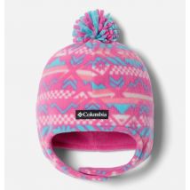 Columbia - Frosty Trail II Earflap Beanie - Pink Checkered Peaks Size L/XL - Children