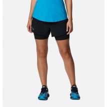 Columbia - Endless Trail 2-in-1 Running Shorts - Black Size XL - Women