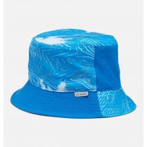 Columbia - Bucket Hat - Compass Blue Topo Palms, Bright Indigo Size L/XL - Children