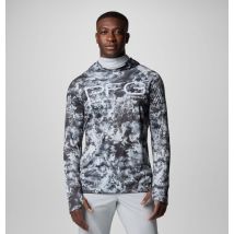 Columbia - Sudadera con capucha y ventilación PFG Super Terminal Tackle - Gris Seamoss Talla XL - Hombre