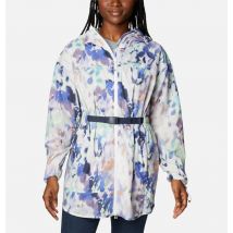 Columbia - Parkette langer Windbreaker - Weiß Impressions Größe M
