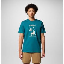 Columbia - T-shirt Explorers Canyon - Vert - Taille M - Homme