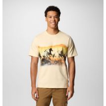 Columbia - T-shirt Explorers Canyon - Jaune - Taille M - Homme