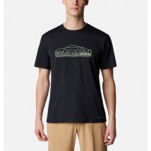 Columbia - Legend Trail technisches T-Shirt für Männer - Schwarz, PDX Cityscape Größe XL