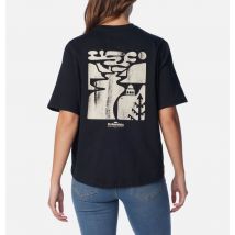 Columbia - North CascaATs Graphic T-Shirt für Frauen - Schwarz, Simple Gorge Größe XL