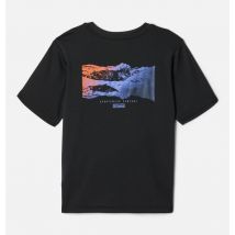 Columbia - Grizzly Ridge Back Graphic T-Shirt - Black, Happy Crags Graphic Size XXS (4-5 years) - Boys