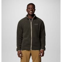 Columbia - Men's Rugged Ridge III Full Zip Sherpa Fleece Jacket - Greenscape, Ancient Fossil Size S Men