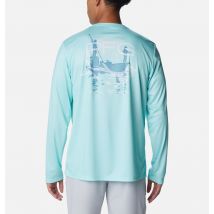 Columbia - Terminal Tackle PFG Tarpon Rise Long Sleeve T-Shirt für Männer - Gulf Stream, Tarpon Rise Größe L