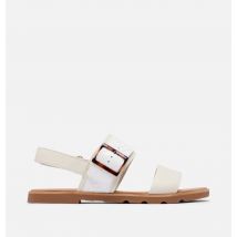 Sorel - Ella Iii Slingback Flat Sandal - Chalk, Gum 2 - Size 7.5 Uk - Women