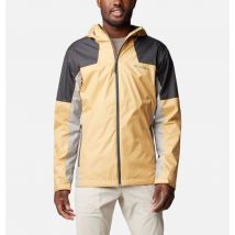 Columbia - Chaqueta de senderismo impermeable Inner Limits III - Light Camel, Shark, Gris Talla S - Hombre