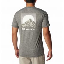 Columbia - T-shirt Technique Graphique Kwick Hike - Noir Moonscape Taille S - Homme