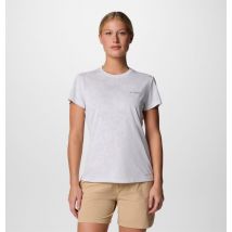 Columbia - T-shirt Technique Bluebird Canyon - Blanc - Taille L - Femme