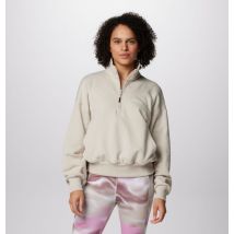 Columbia - Marble Canyon French Terry Half Zip Sweatshirt für Frauen - Dark Stone Größe XL