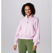 Columbia - Marble Canyon French Terry Half Zip Sweatshirt für Frauen - Pink Dawn Größe XS