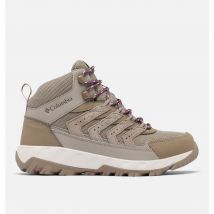 Columbia - Women's Strata Trail Mid Waterproof Walking Shoe - Kettle, Blush Rose Size 5.5 UK Women