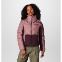 Columbia - Doudoune Hybride Sherpa Leadbetter Point II - Rouge - Taille L - Femme