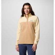 Columbia - Benton Springs Half Snap Pullover für Frauen - Canoe, Lemon Wash Größe L