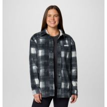Columbia - Surchemise Molletonnée Benton Springs - Blanc - Taille M - Femme