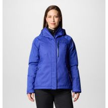 Columbia - Veste de Ski Isolée Imperméable Snowy Summit - Bleu Dobby Taille M - Femme