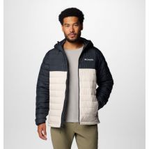 Columbia - Men’s Powder Lite II Hooded Insulated Jacket - Dark Stone, Black Size L Men