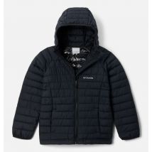 Columbia - PowATr Lite II isolierte Jacke mit Kapuze für Mädchen - Schwarz Größe XS (6-7 jahre)