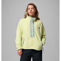 Columbia - Forro polar casual Back Bowl - Amarillo - Talla L - Mujer