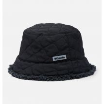 Columbia - Unisex Winter Pass II Reversible Sherpa Quilted Bucket Hat - Black, Black Size S/M Unisex