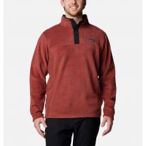 Columbia - Steens Mountain II Half Snap Fleece für Männer - Spice, Schwarz Größe L