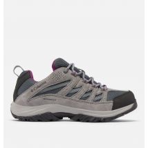 Columbia - Women's Crestwood II Waterproof Walking Shoe - Graphite, Wild Iris Size 4 UK Women