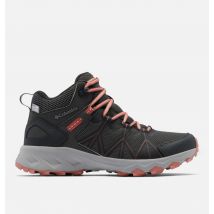 Columbia - Peakfreak II Mid Outdry Wanderschuhe für Frauen - Dark Grey, Dark Coral Größe 36 EU