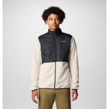 Columbia - Basin Butte II Hybrid Fleecejacke für Männer - Dark Stone, Schwarz Größe L