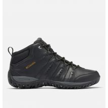 Columbia - Chaussure de Marche Mid en Cuir Imperméable Woodburn III Omni-Heat - Noir - Taille 41.5 EU - Homme