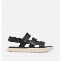 Sorel - ONA AVE Slingback Flat Sandale en - Schwarz - Größe 43 EU - Frau