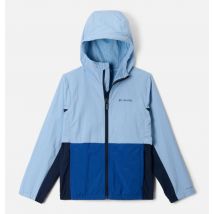 Columbia - Tabor Trail Windbreaker mit Kapuze für Jungen - Ripple Blue, Coll Navy, Mountain Blue Größe XS (6-7 jahre)