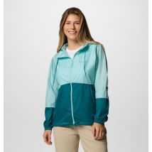 Columbia - Coupe-vent à Capuche Flash Forward II - Vert - Taille L - Femme