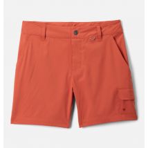 Columbia - Short de Randonnée Fonctionnel Tech Trail - Orange - Taille L (14-16 ans) - Garçon