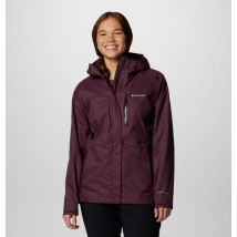 Columbia - Veste de Randonnée Imperméable Pouring Adventure III - Rouge - Taille S - Femme
